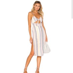 Majorelle Seashell Midi Dress